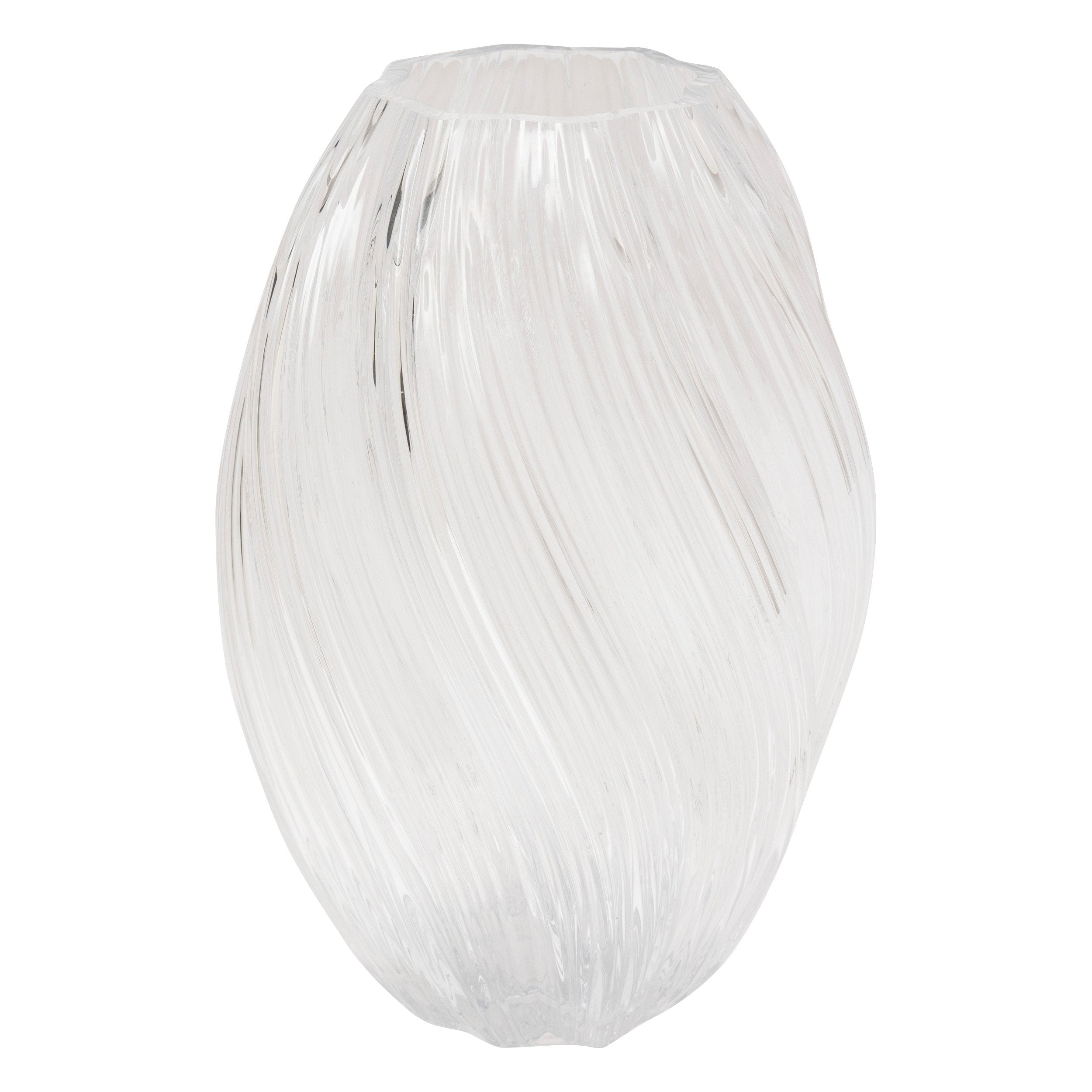 Vaza Valma inaltime 27 cm sticla transparenta Atmosphera