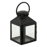 Felinar metal negru winy H17 cm cutie - Atmosphera