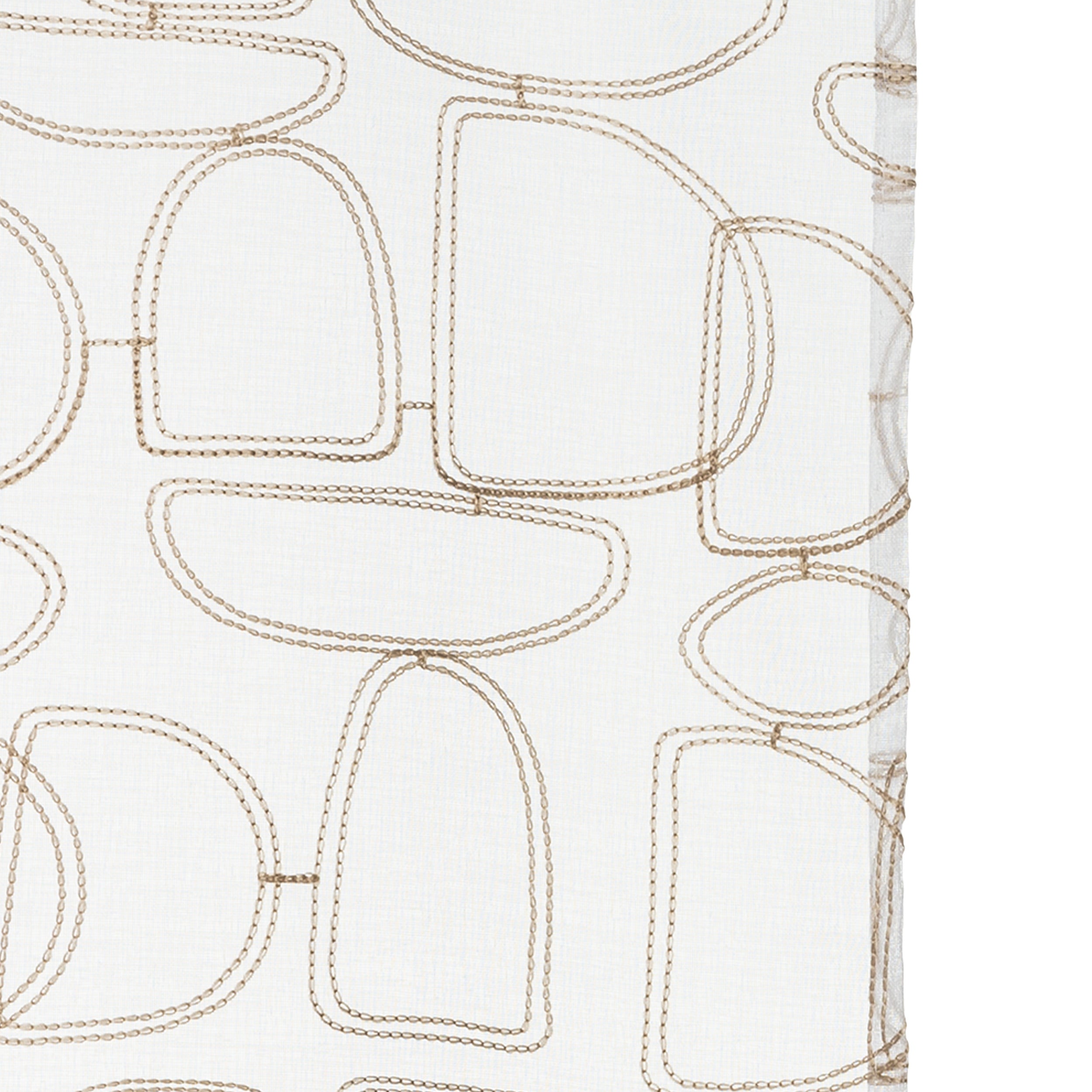 Perdea voal broderie hania 140 x 240 cm - Atmosphera