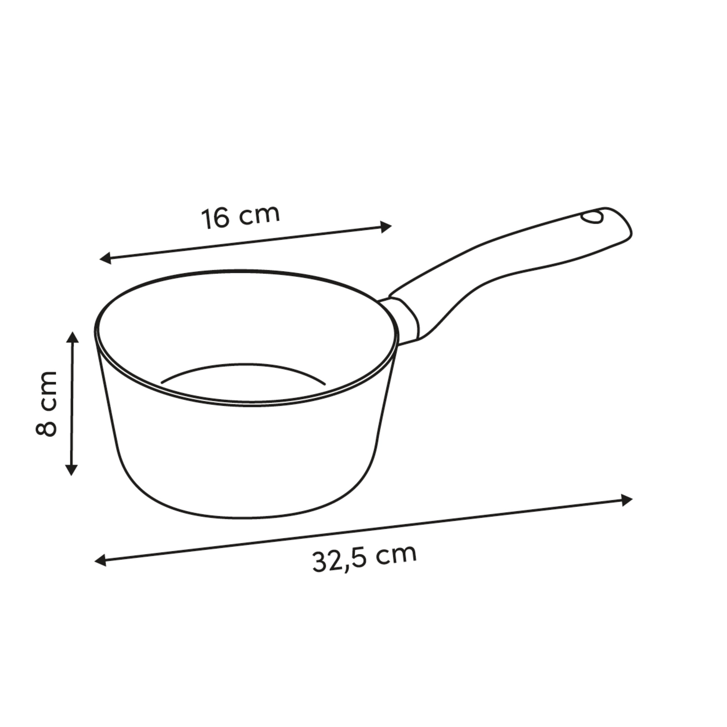 Cratita alu forjat harmony 16 cm - Five