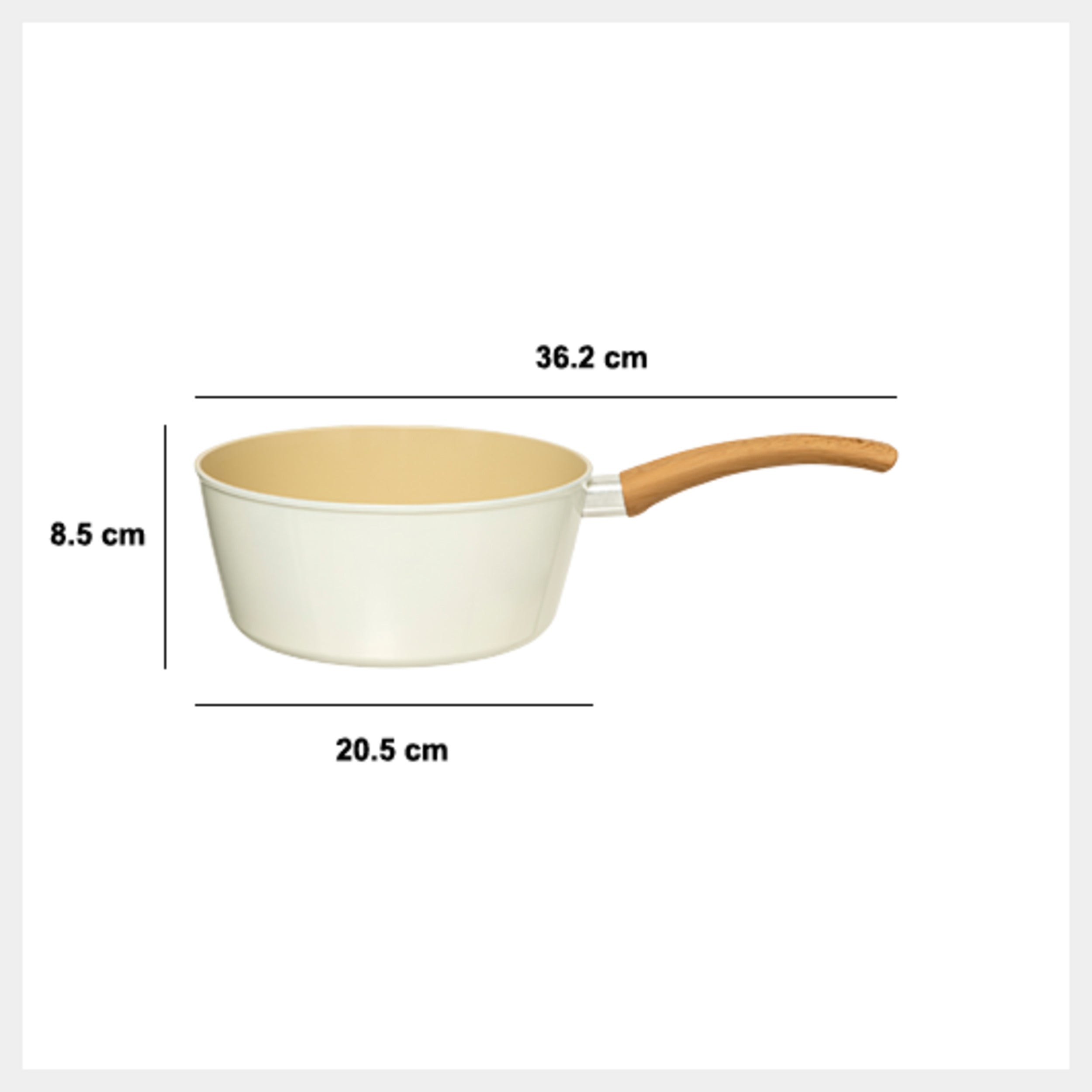 Cratita alu forjat harmony 20 cm - Five
