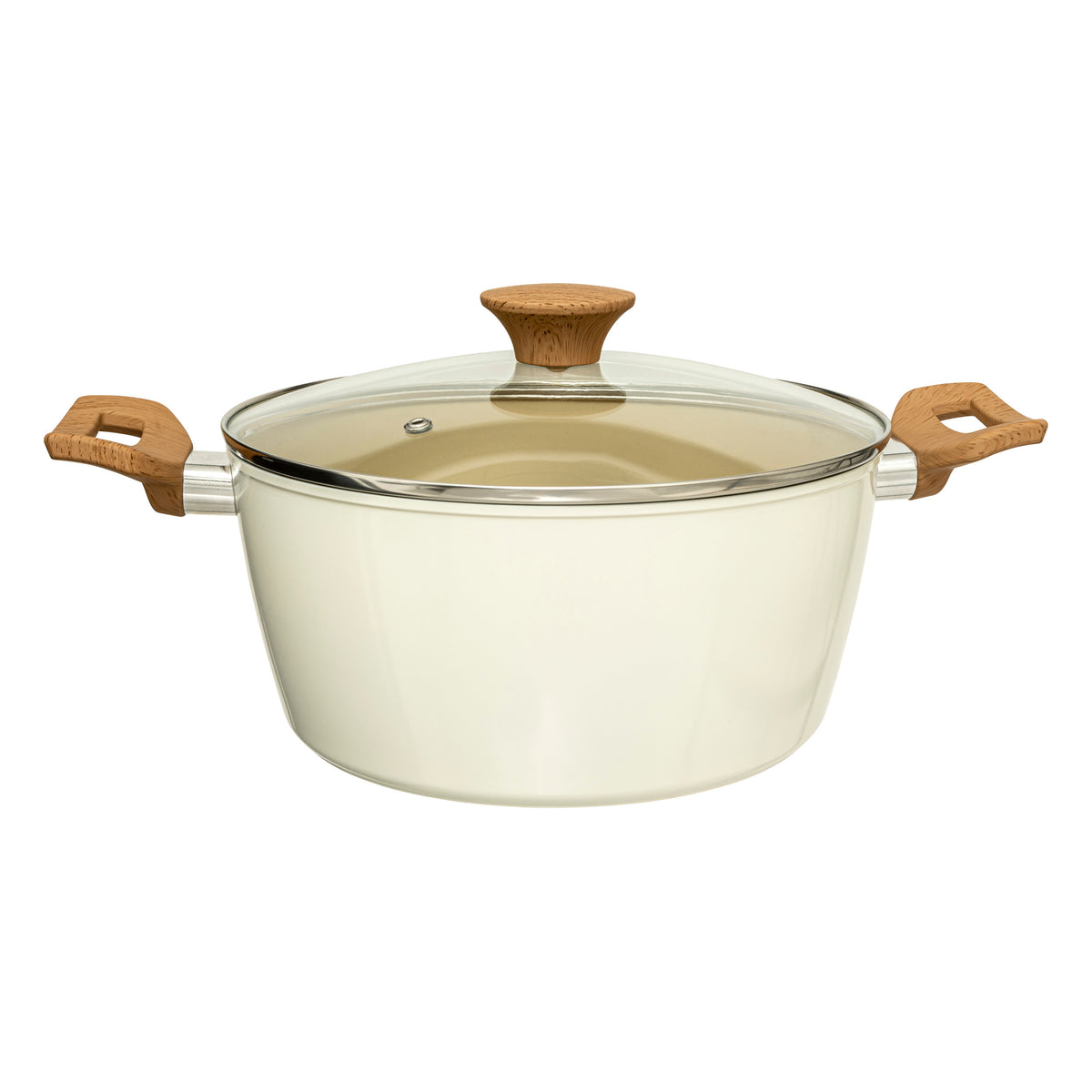 Oala alu forjat harmony 24 cm cu capac - Five