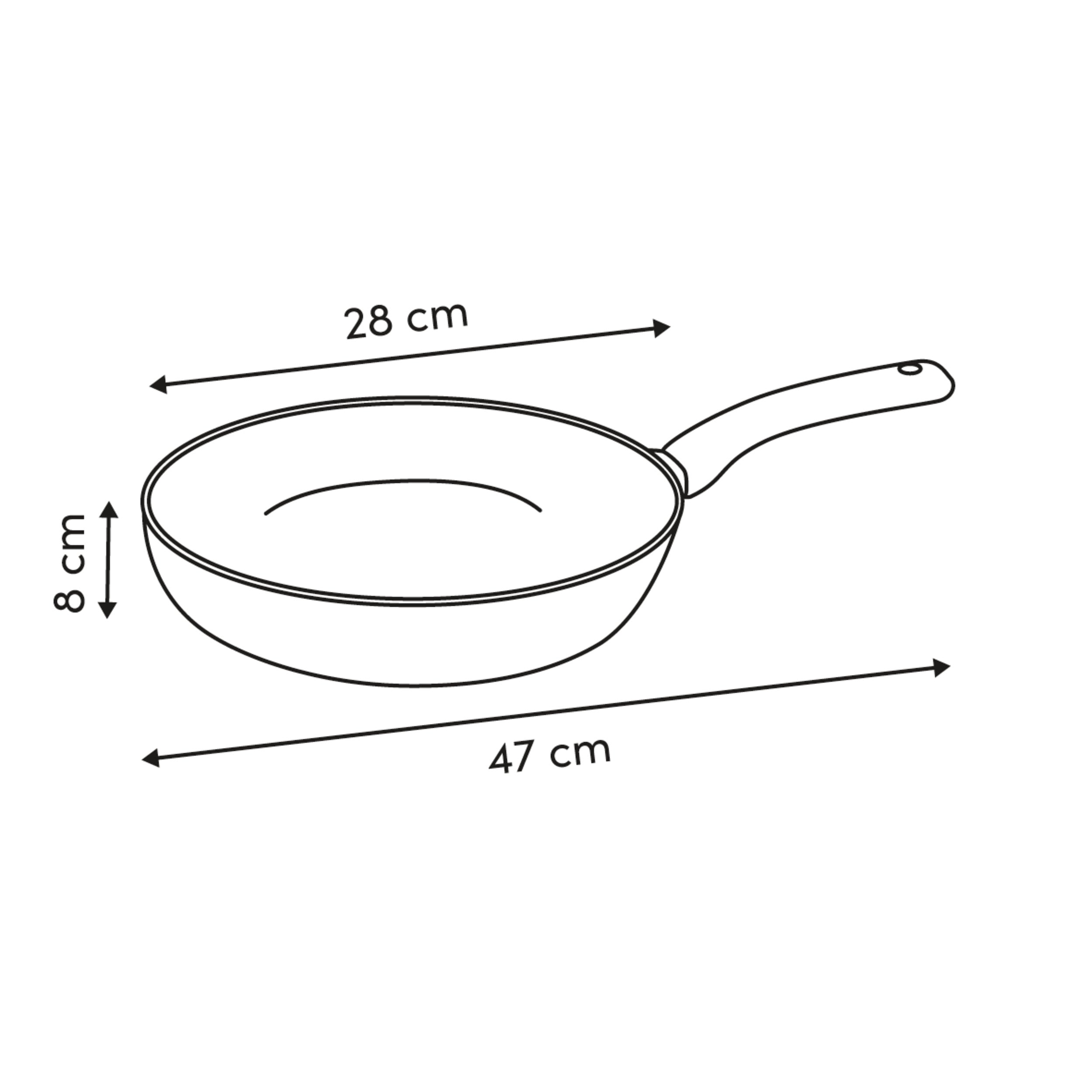 Wok alu forjat harmony 28 cm - Five