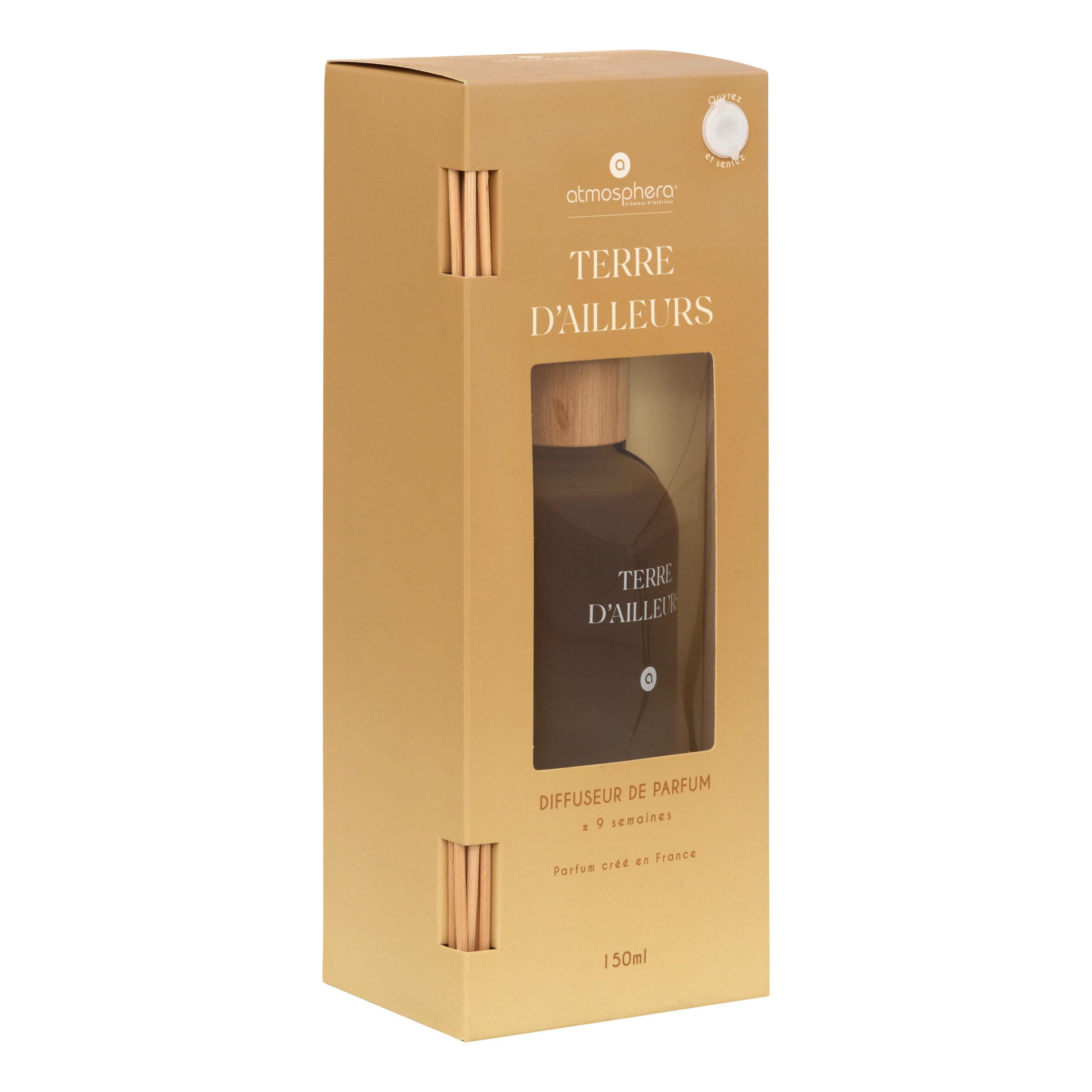 Difuzor de parfum "Terre d'Ailleurs" - 150 ml - Atmosphera