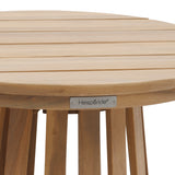 Masa laterala rotunda de gradina Osuna 50 x 50 cm din lemn de salcam - Hesperide