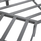 Set de colt de gradina Hesperide Evasion cu 5 locuri, grafit si miere, din olefina si aluminiu -