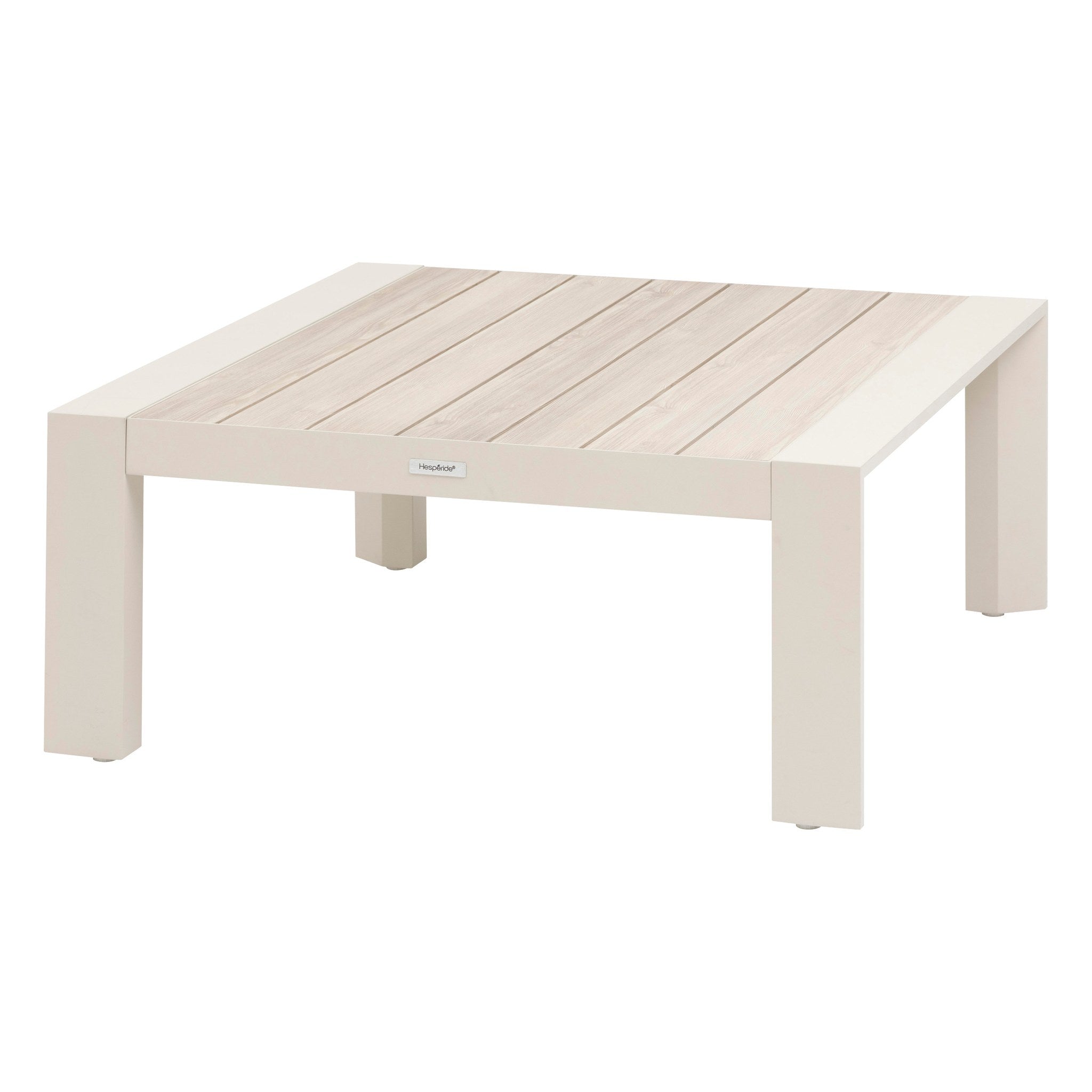 Set de colt de gradina Hesperide Evasion cu 5 locuri, din lut si in, din olefina si aluminiu -