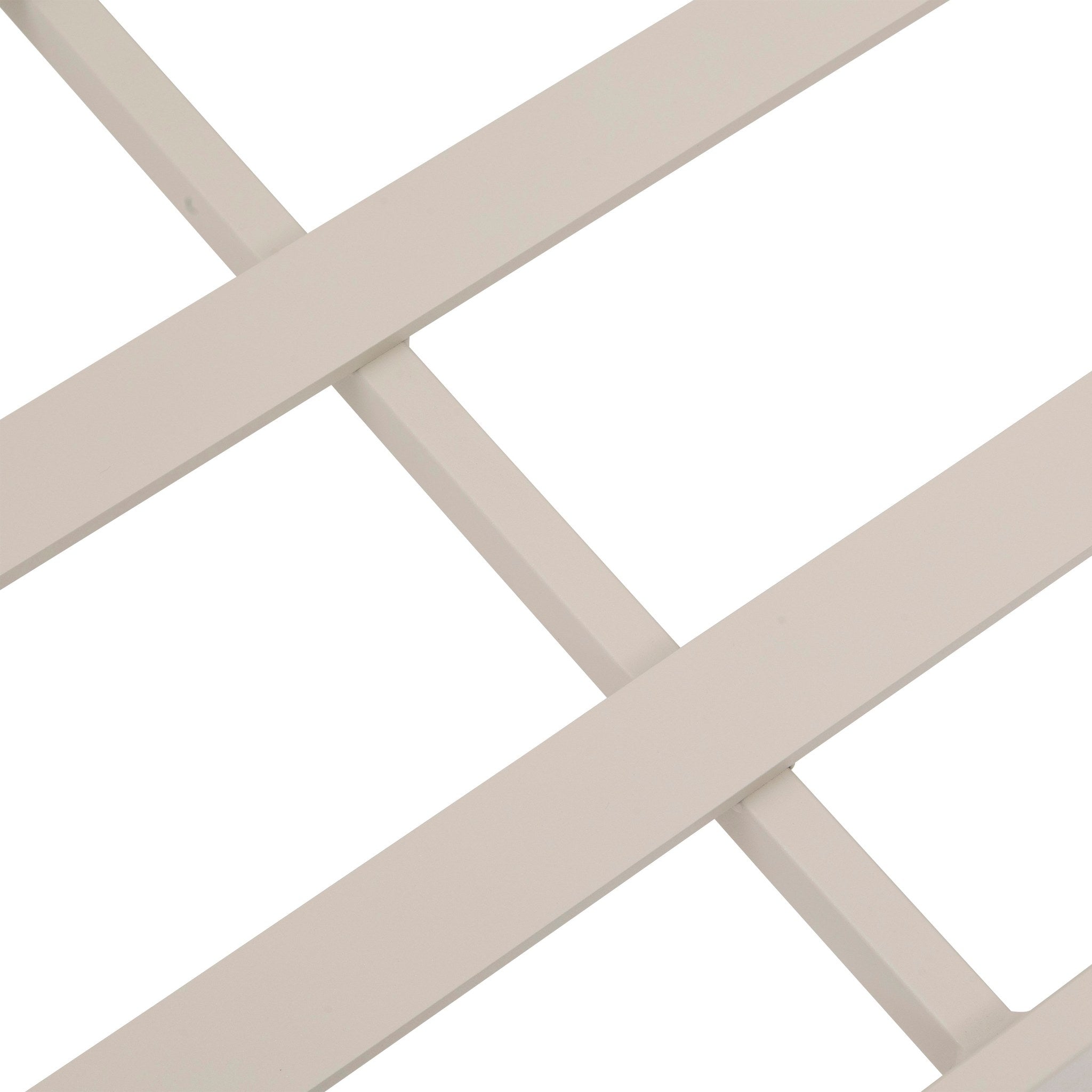 Set de colt de gradina Hesperide Evasion cu 5 locuri, din lut si in, din olefina si aluminiu -