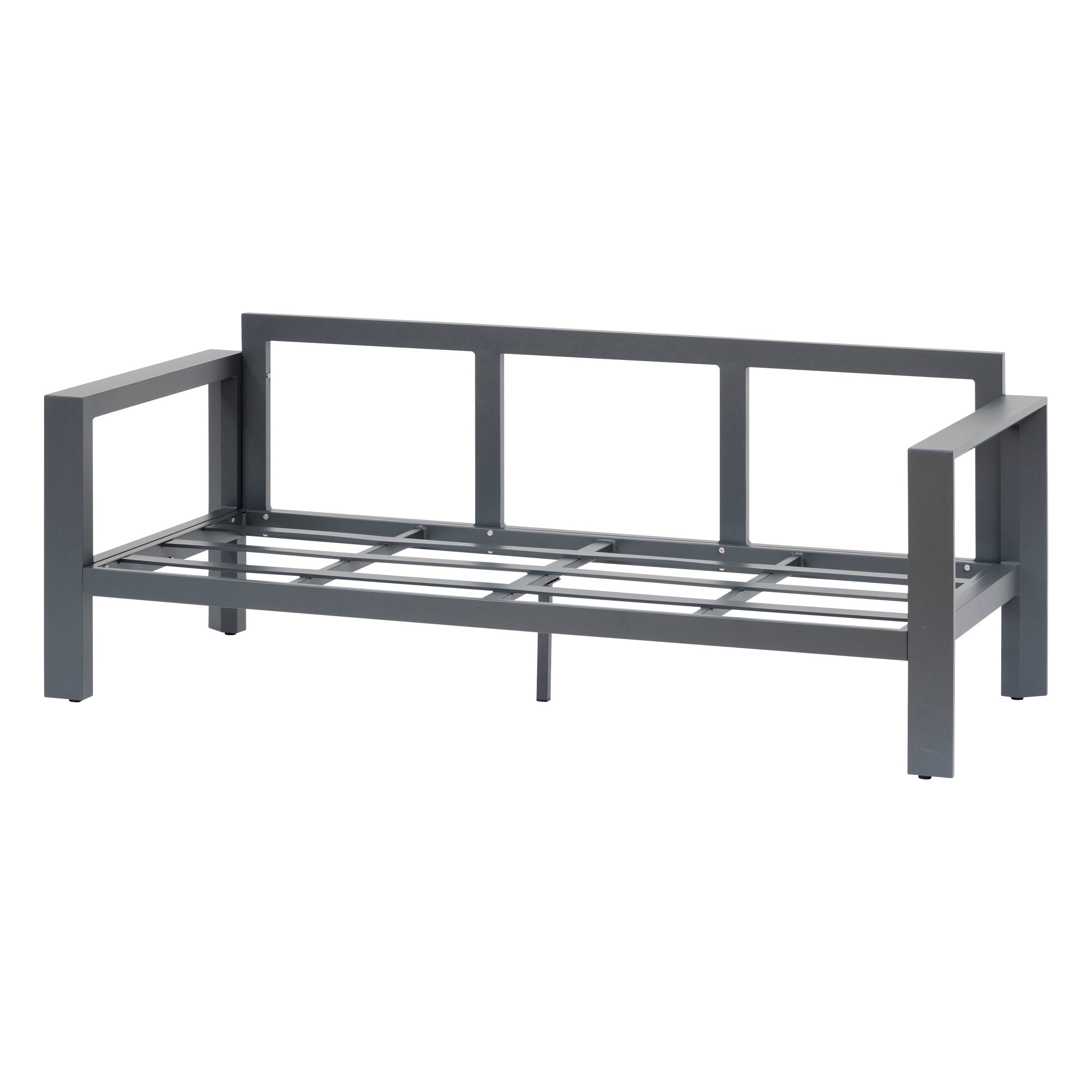 Set de canapele de gradina Evasion pentru 5 persoane, gri grafit, de la Hesperide