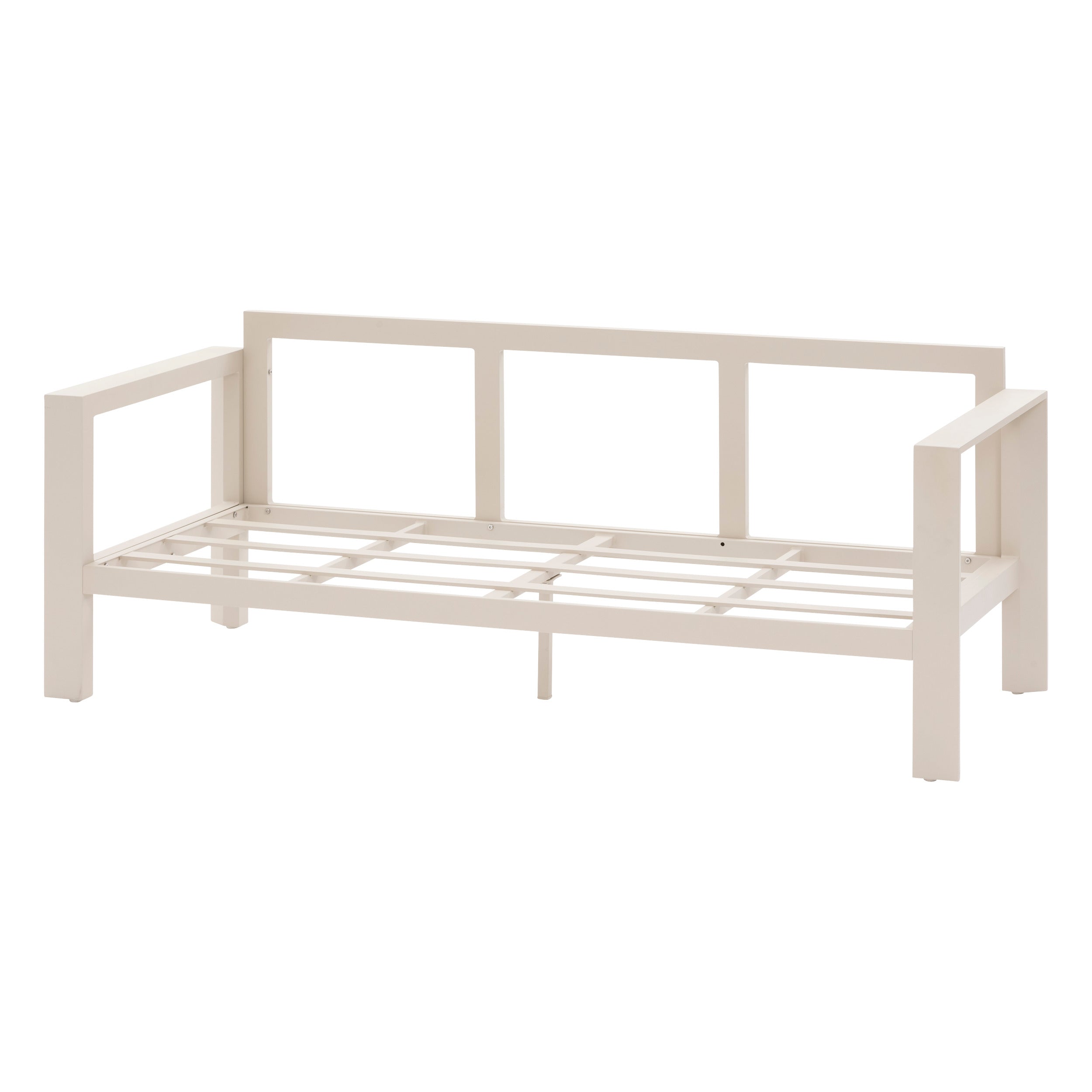 Set de canapele de gradina Evasion pentru 5 persoane, din lut si in, model Hesperide
