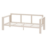 Set de canapele de gradina Evasion pentru 5 persoane, din lut si in, model Hesperide