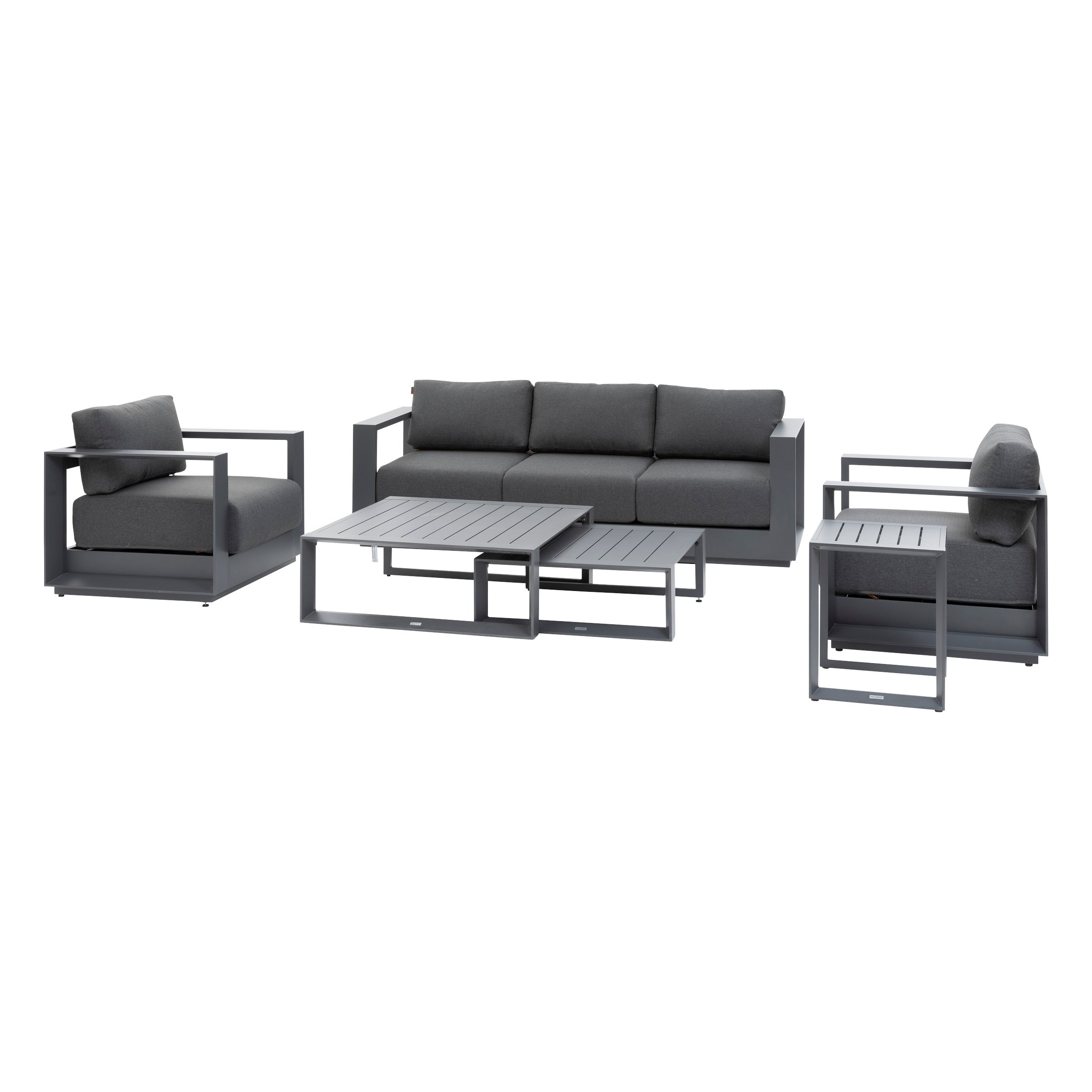 Set canapea pivotanta allure grafit 5s - Hesperide