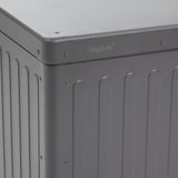 Lada de depozitare Edenio graphite S, 130 x 60,4 x 78 cm, din aluminiu - Hesperide
