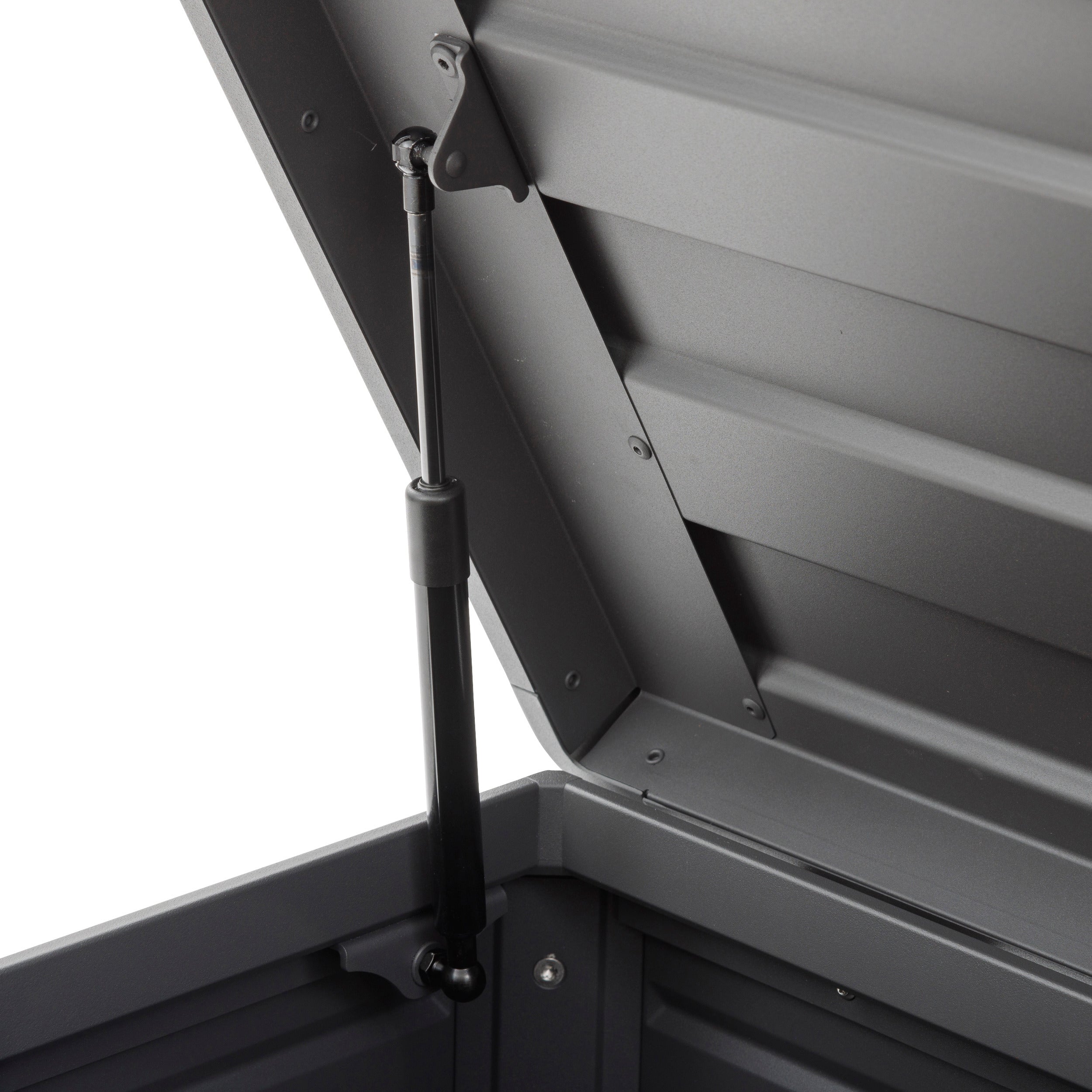 Lada de depozitare Edenio graphite S, 130 x 60,4 x 78 cm, din aluminiu - Hesperide