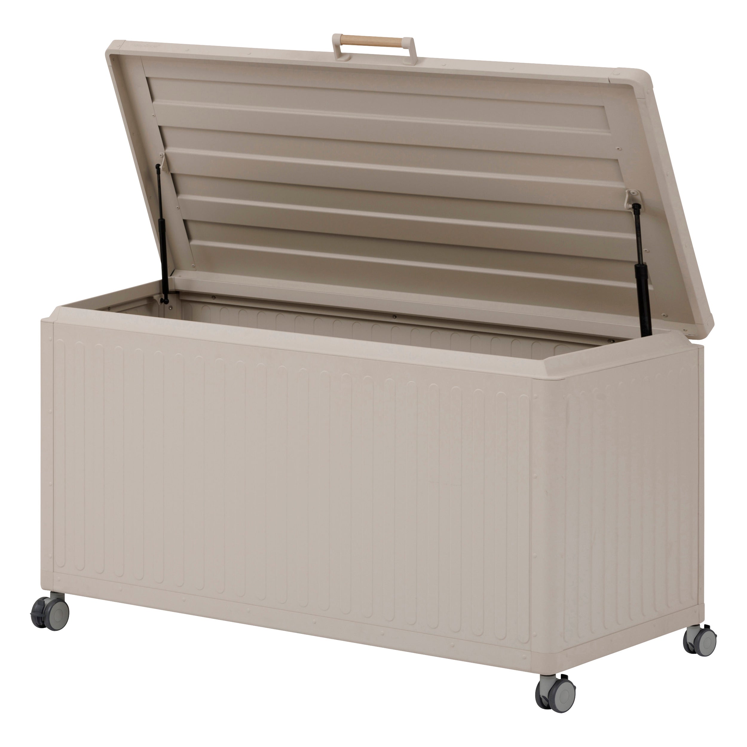 Lada de depozitare Edenio din lut S 130 x 60,4 x 78cm din aluminiu - Hesperide