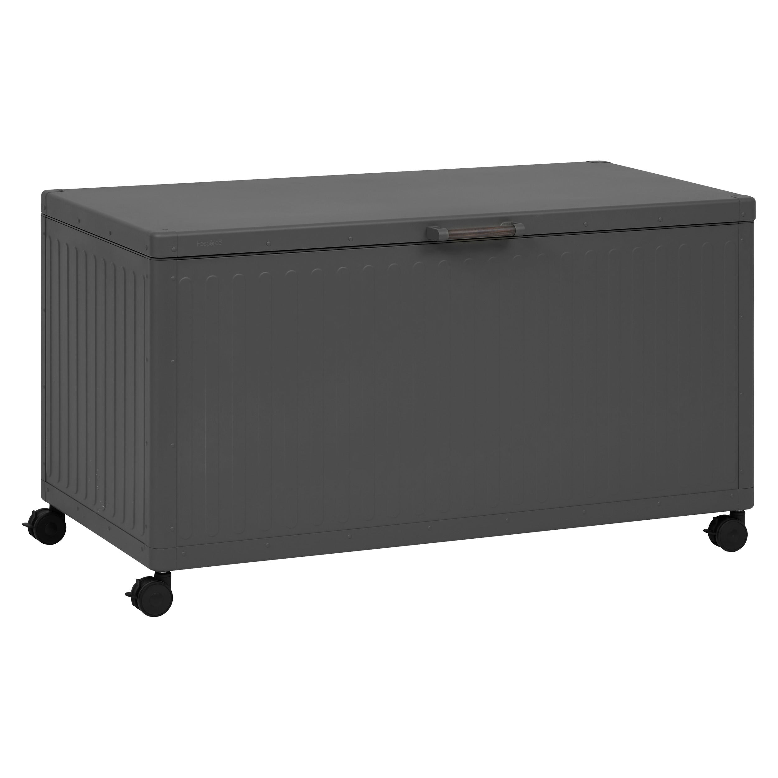 Lada de depozitare Edenio grafit M 141,6 x 72 x 78cm din aluminiu - Hesperide