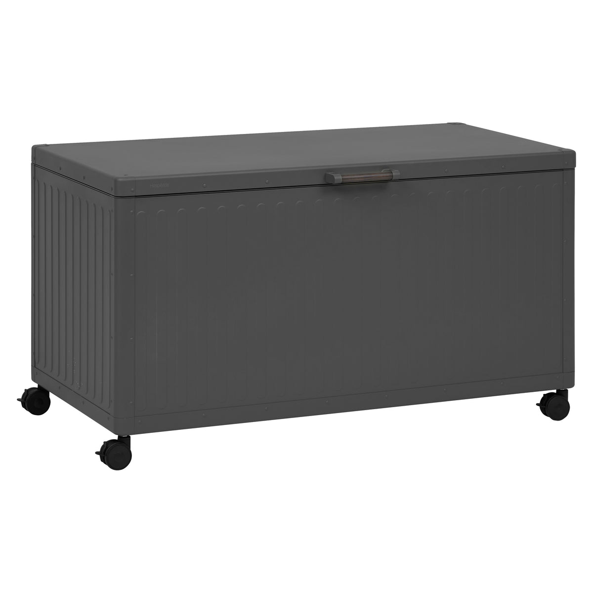 Lada de depozitare Edenio grafit M 141,6 x 72 x 78cm din aluminiu - Hesperide