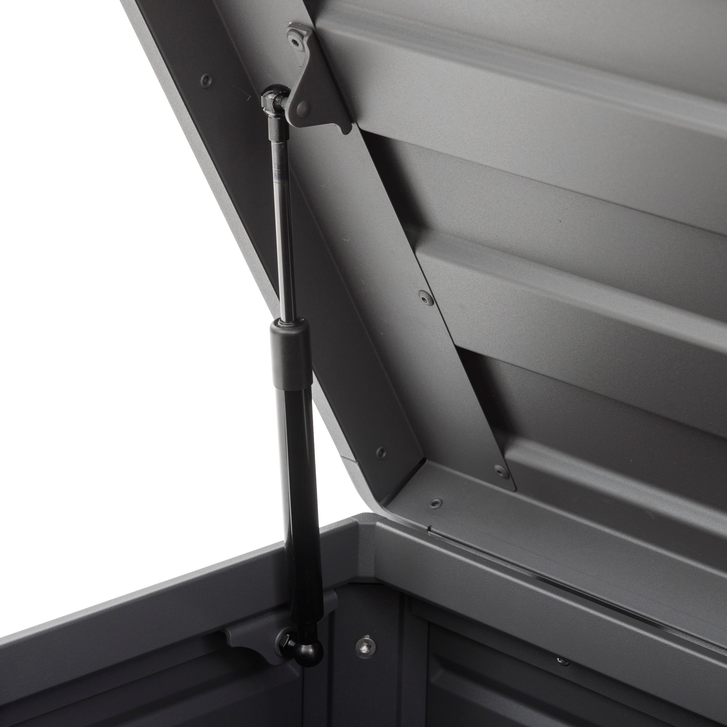 Lada de depozitare Edenio grafit, 182,2 x 78 x 89,4 cm, aluminiu - Hesperide