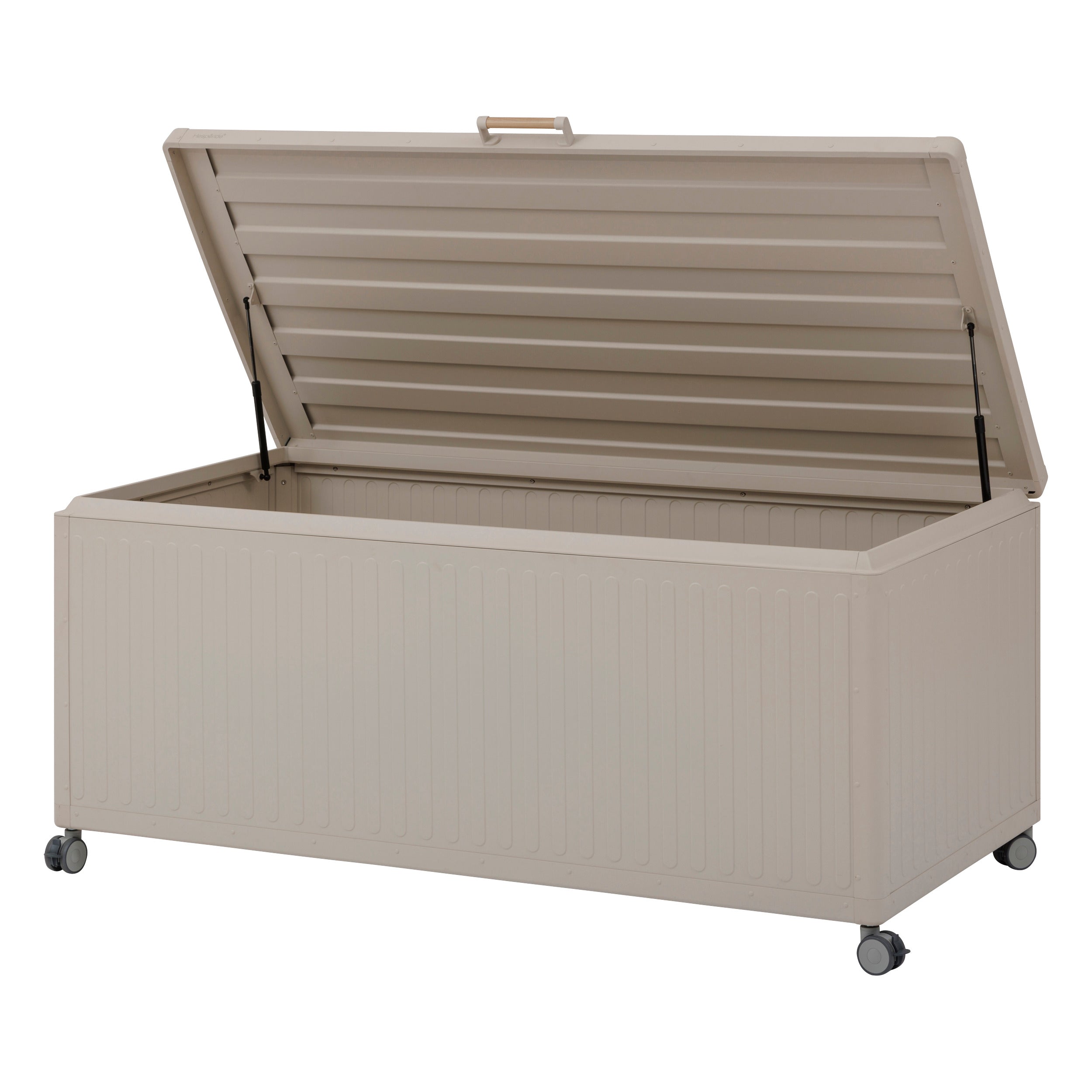 Lada de depozitare Edenio din lut, 182,2 x 78 x 89,4 cm, aluminiu - Hesperide