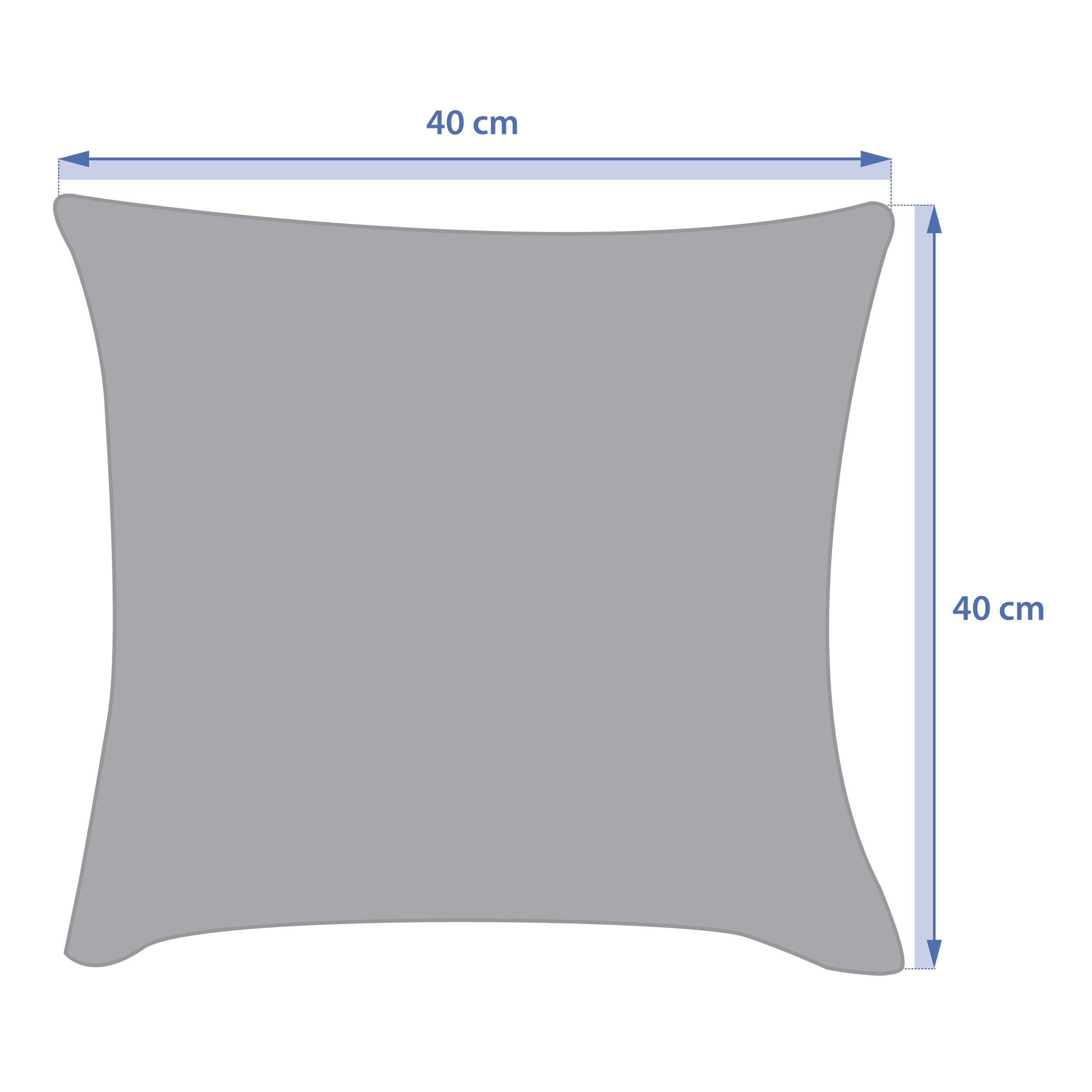 Perna decorativa de exterior Maoria cu motiv jungla, 40 x 40 cm, poliester - Hesperide