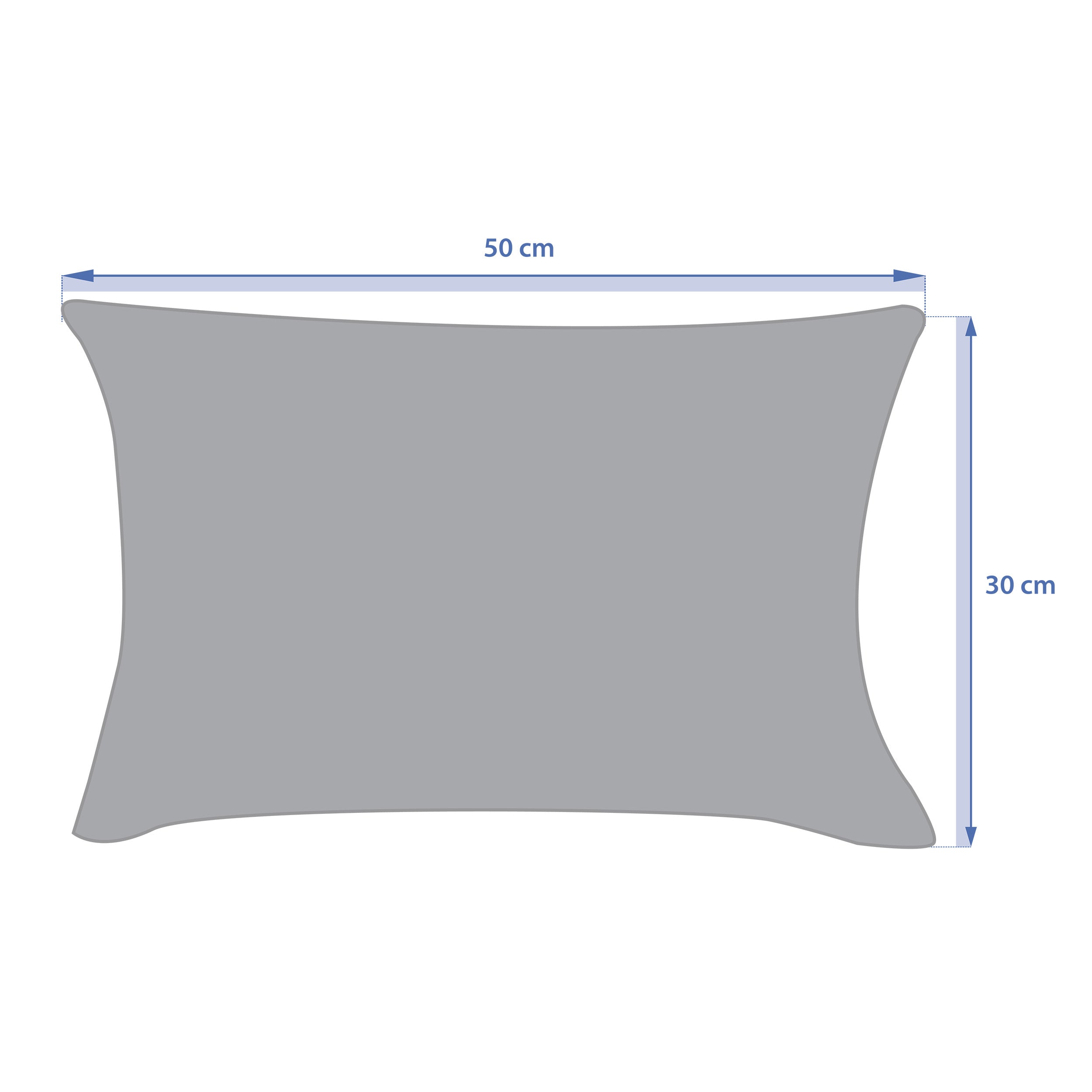 Perna decorativa de exterior Maoria cu motiv jungla, 50 x 30 cm, poliester - Hesperide