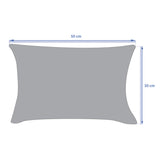 Perna decorativa de exterior Maoria cu motiv jungla, 50 x 30 cm, poliester - Hesperide