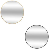 Decoratiune de perete, oglinda metal alice D70 cm pal asortat - Atmosphera