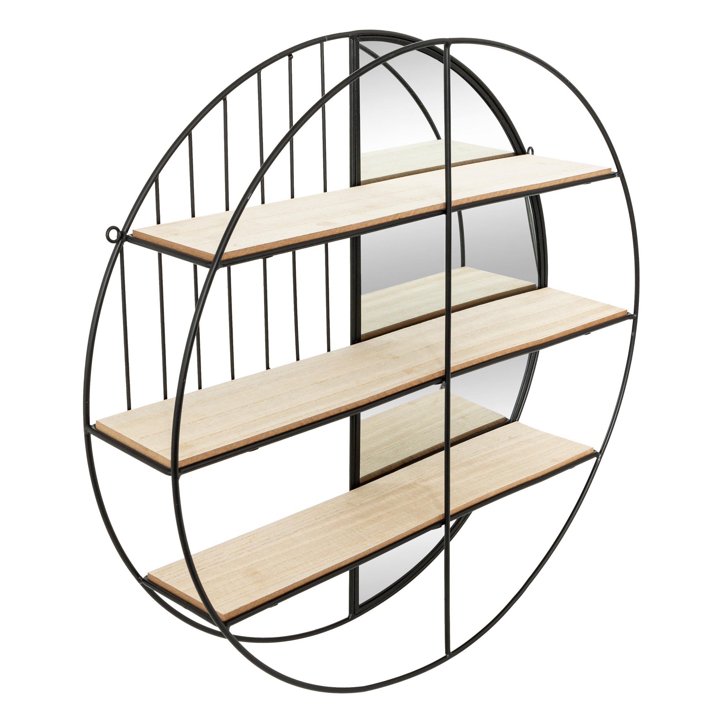 Polita metal oglinda zina D56 cm - Atmosphera