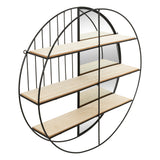 Polita metal oglinda zina D56 cm - Atmosphera
