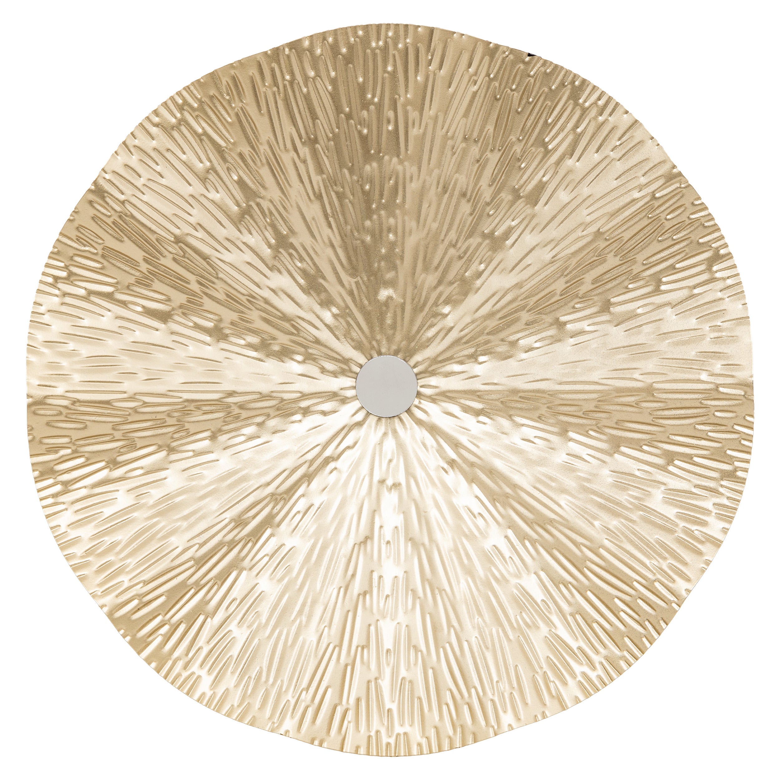 Decoratiune de perete, deco perete metal leslie auriu set 3 buc - Atmosphera