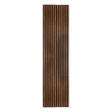 Decoratiune de perete, panou lemn inchis colva 240 x 60 cm - Atmosphera