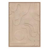 Decoratiune de perete 3D Azra 50 x 70 cm Atmosphera