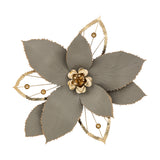Decoratiune de perete, arta perete floral marjorie 54 x 56 cm - Atmosphera