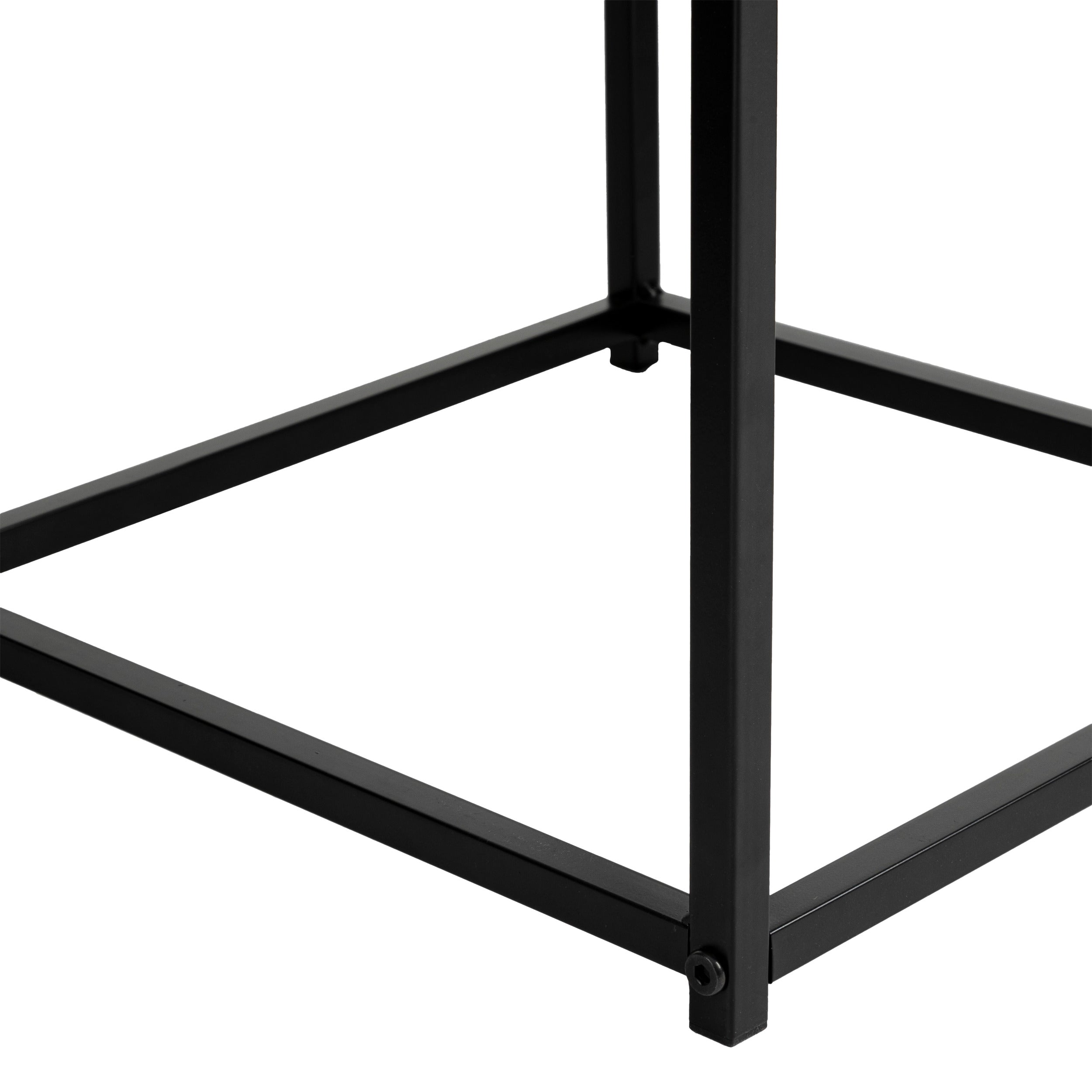 Masa laterala jones neagra set 2 buc - Atmosphera