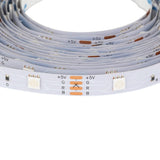 Banda LED 5 m pe baterii lumina multicolora cu telecomanda Atmosphera