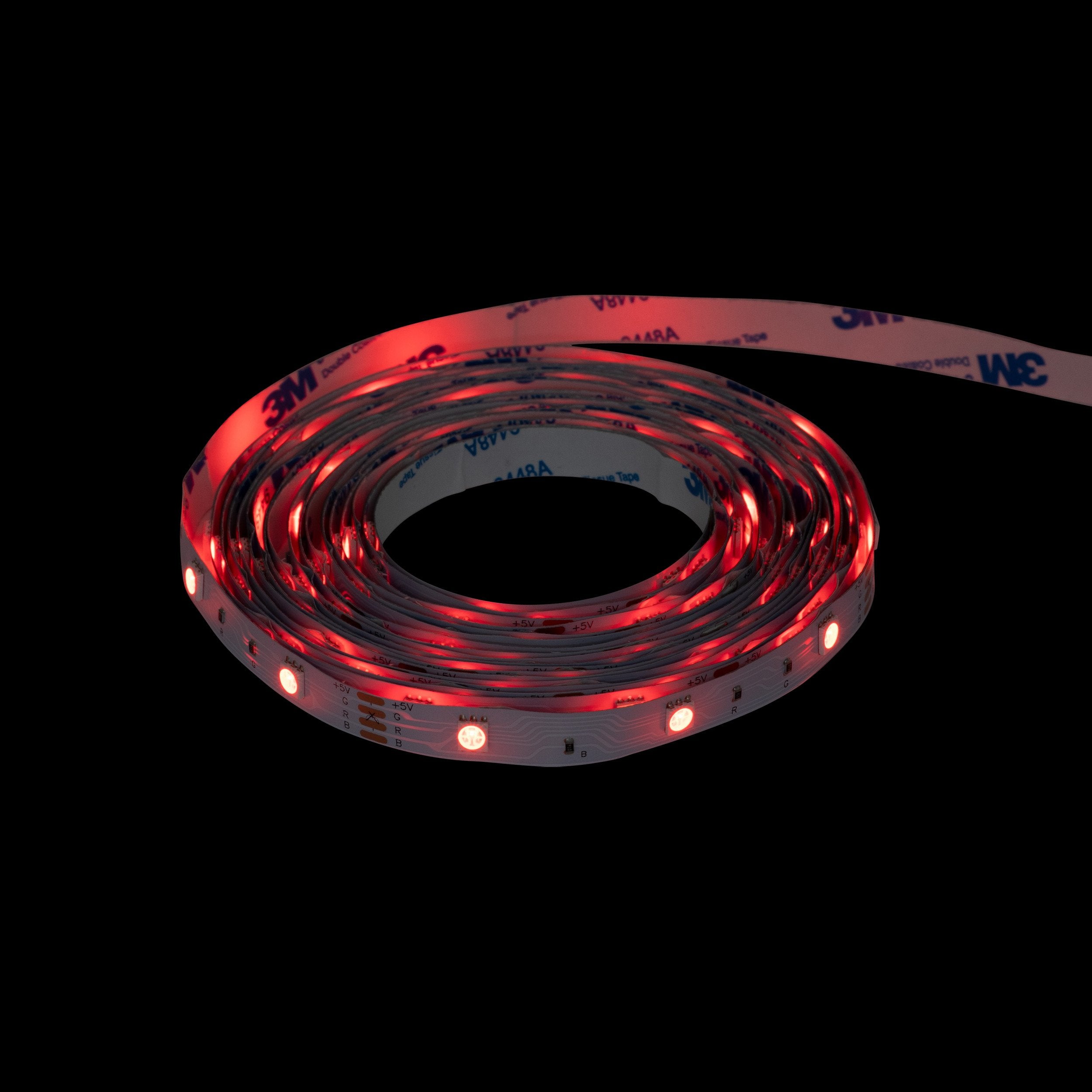 Banda LED 5 m pe baterii lumina multicolora cu telecomanda Atmosphera