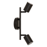 Corp de iluminat, vico lampa perete/tavan metal negru x2 L28 - Atmosphera