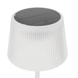 Corp de iluminat, katy lampa exterior sol/usb alb H30 cm - Atmosphera