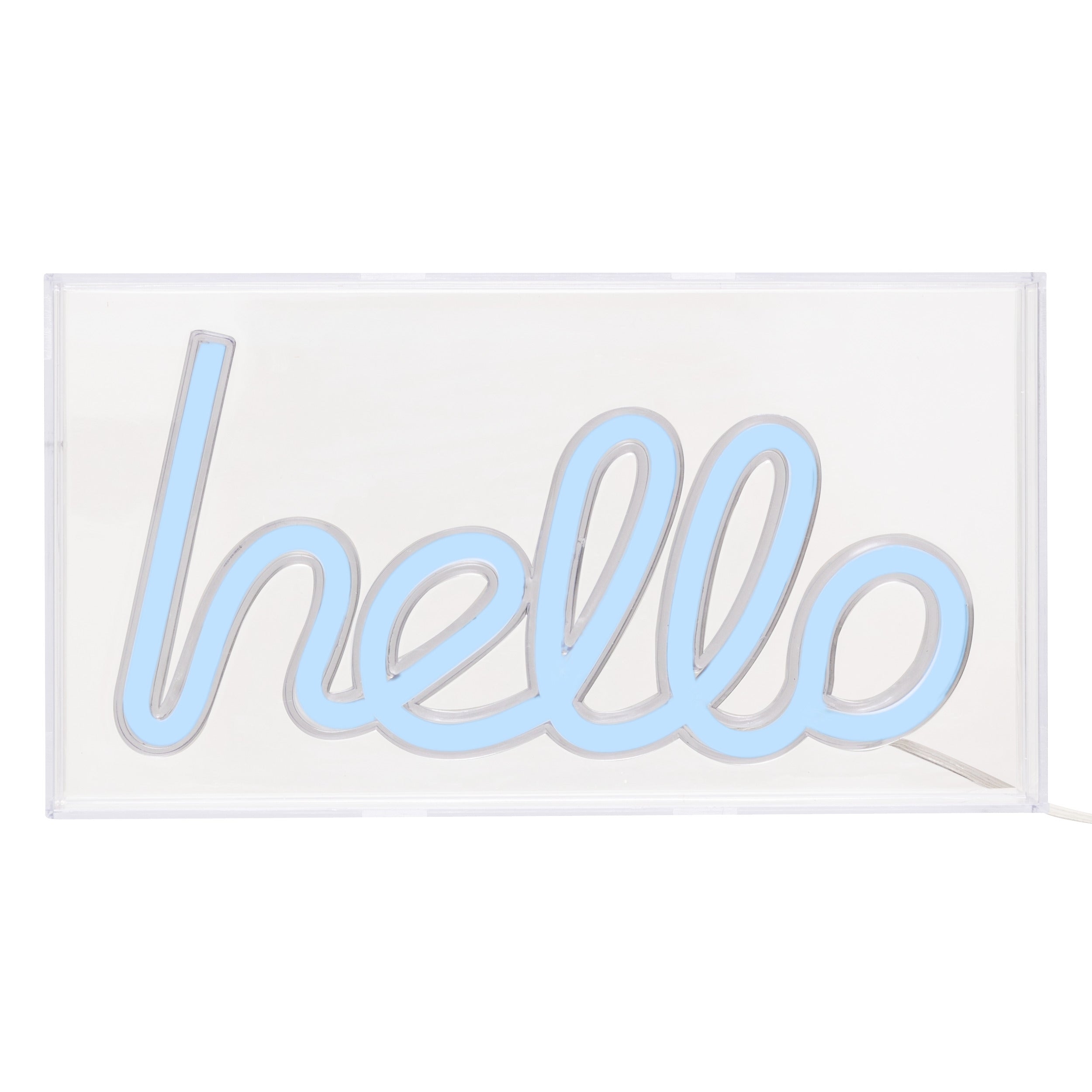 Corp de iluminat, neon LED stativ hello L23 - Atmosphera
