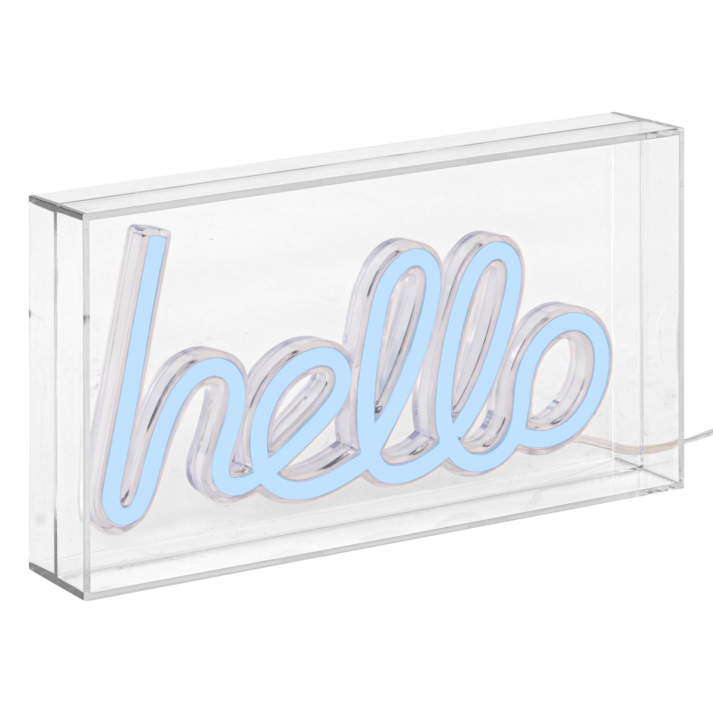 Corp de iluminat, neon LED stativ hello L23 - Atmosphera
