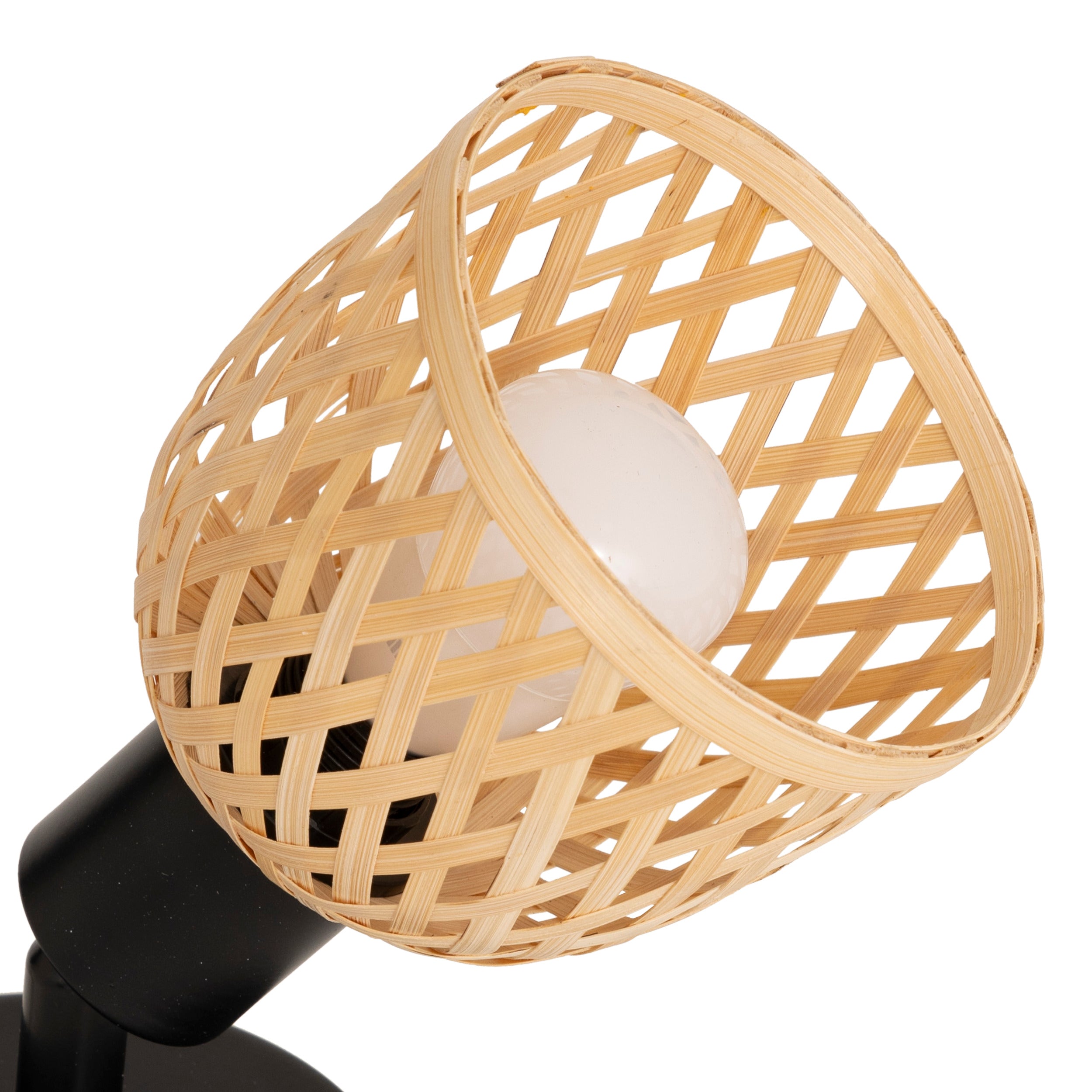 Corp de iluminat, lio natur bambus perete lampa D10 cm - Atmosphera