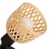 Corp de iluminat, lio natur bambus perete lampa D10 cm - Atmosphera