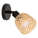 Corp de iluminat, lio natur bambus perete lampa D10 cm - Atmosphera