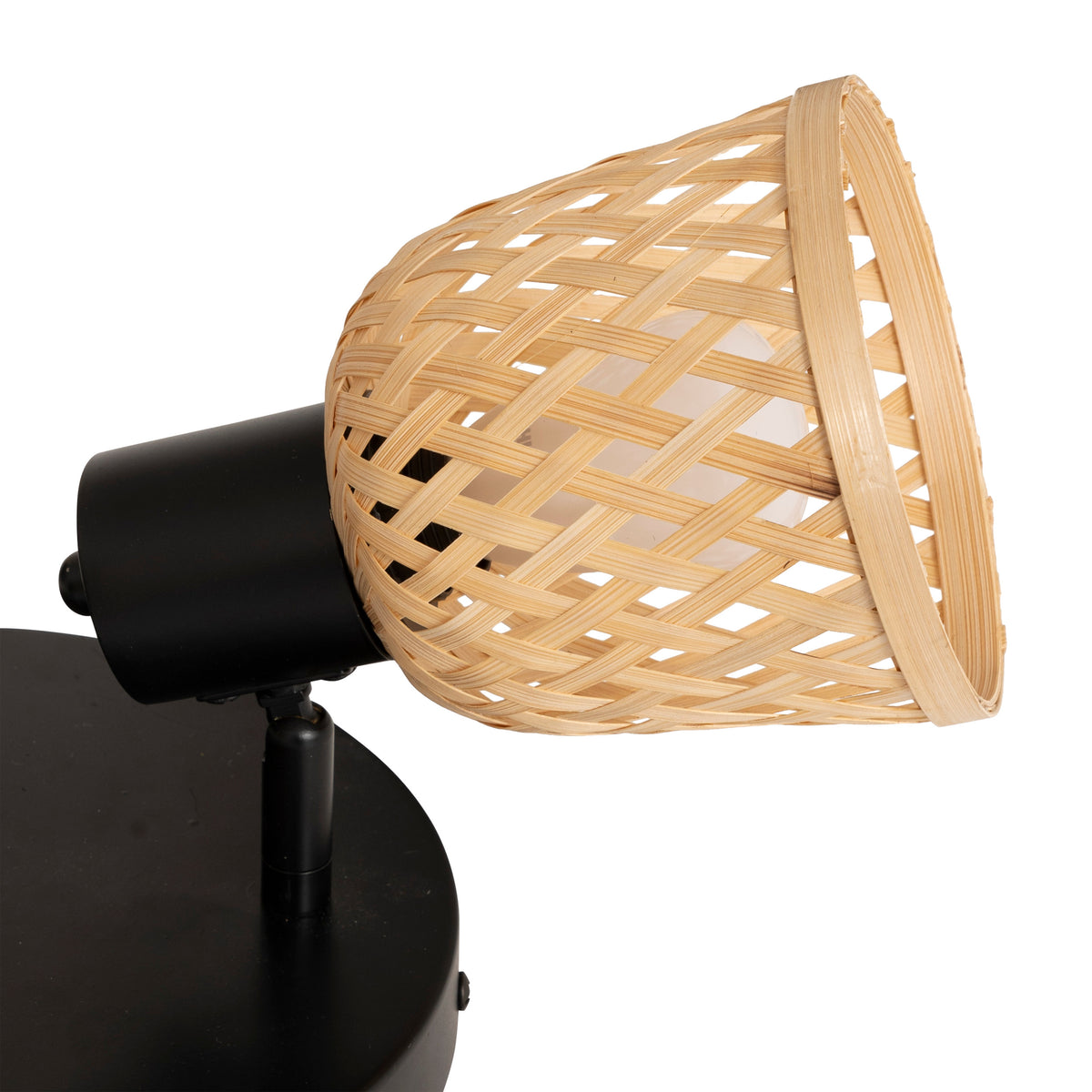 Corp de iluminat, lio natur bambus tavan lampa set 3 D25 cm - Atmosphera