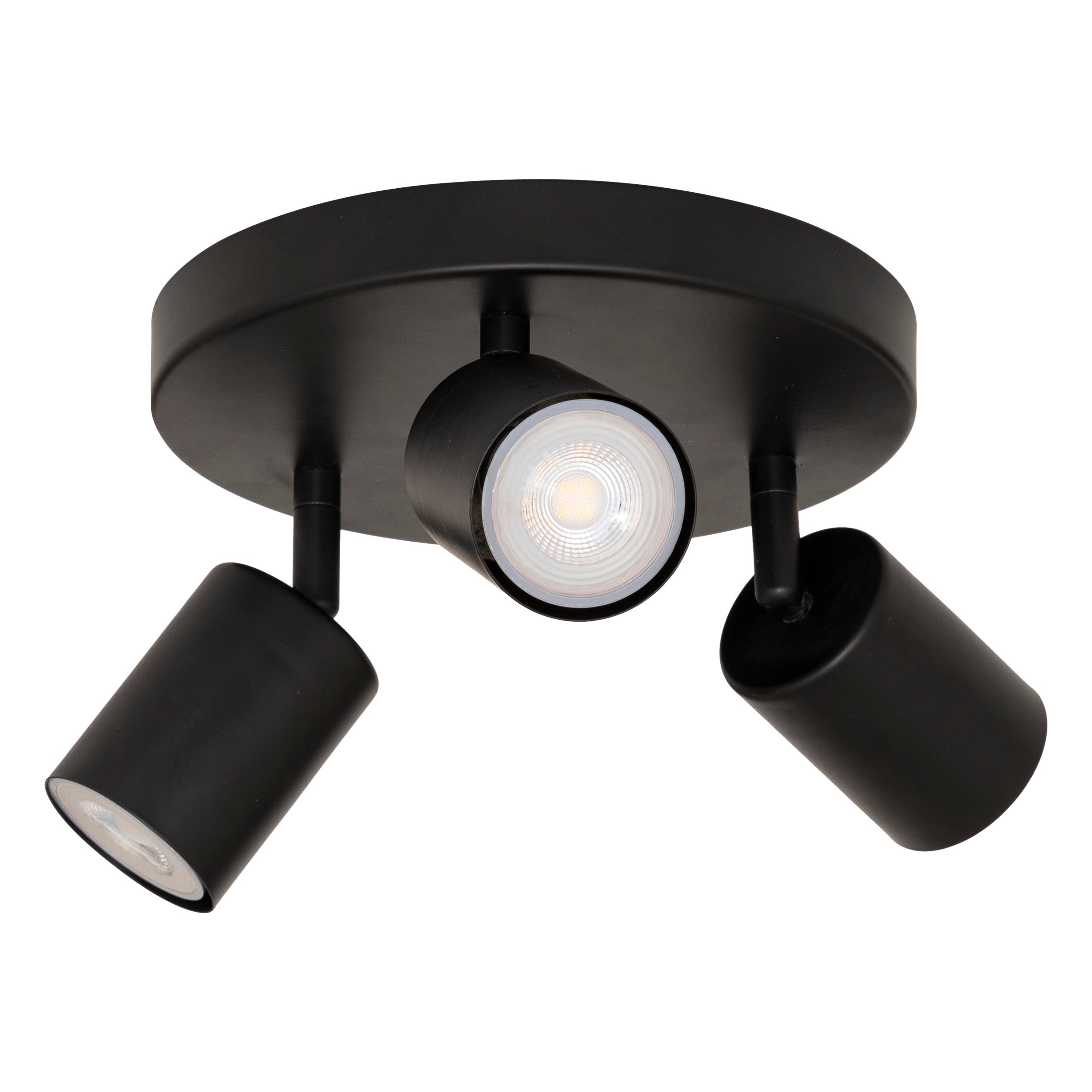 Corp de iluminat, vico negru metal tavan lampa set 3 D20 cm - Atmosphera