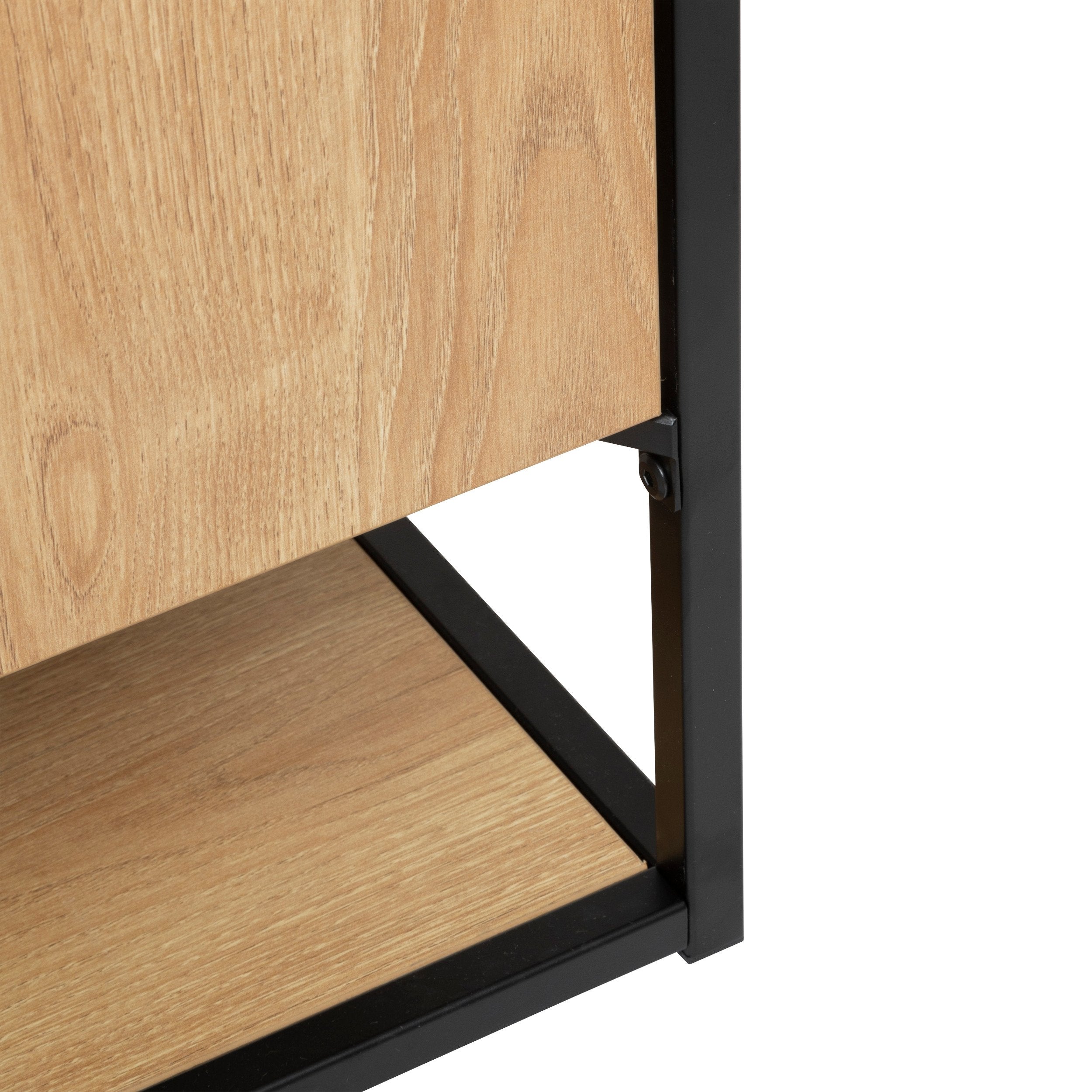 Bufet Aldea cu 2 usi si 2 sertare 140 x 40 x 80 cm Atmosphera