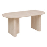 Masa de dining Anaya 180 x 90 cm MDF efect travertin Atmosphera