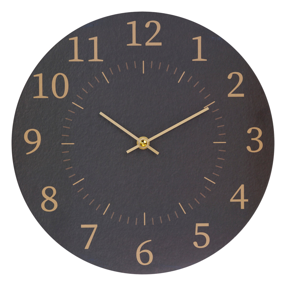 Ceas lemn D28 cm asortat - Atmosphera