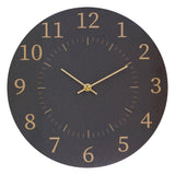 Ceas lemn D28 cm asortat - Atmosphera