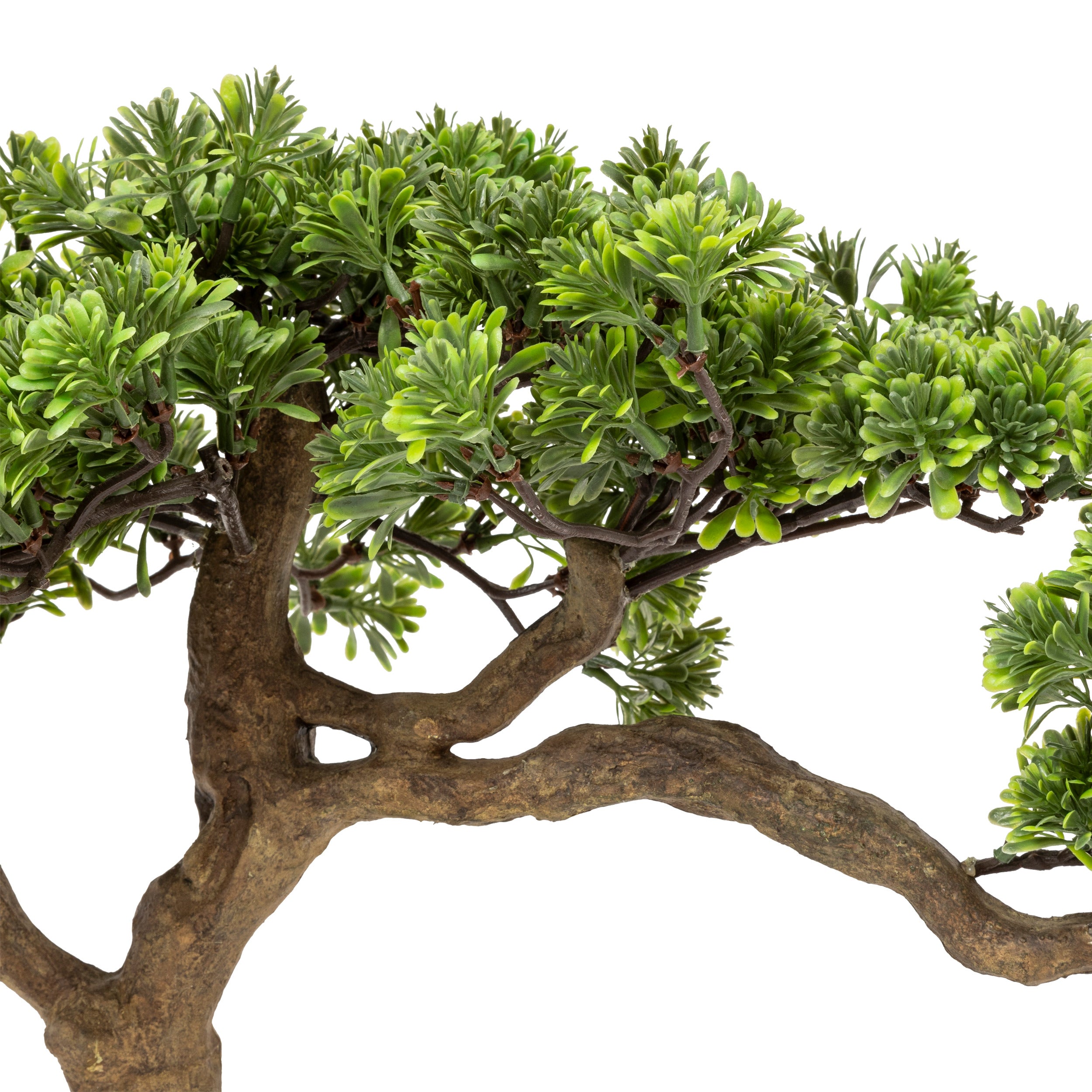 Floare decorativa, bonsai cu ghiveci ceramica polin H45 cm - Atmosphera